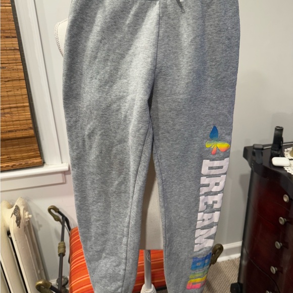 Kids Grey Dream Big Leggings - Picture 5 of 5